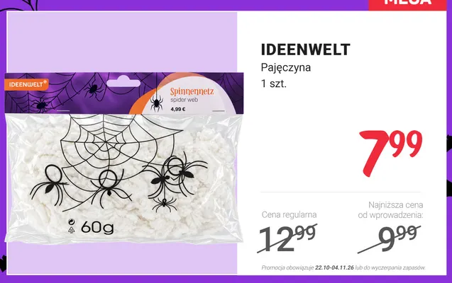 Pajęczyna Ideenwelt promocja w Rossmann