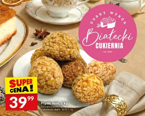 Ptysie mini promocja w Twój Market