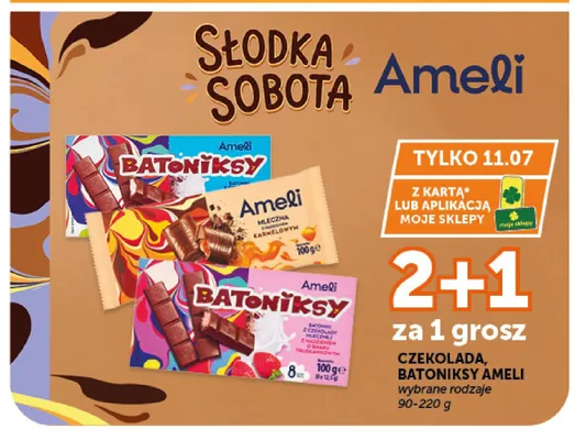 Batoniki Ameli Batoniksy promocja w Groszek
