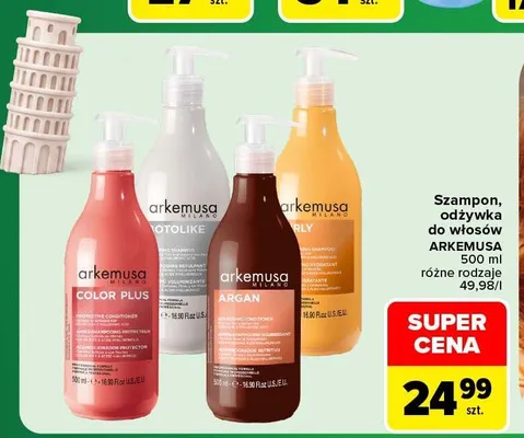 Odżywka do włosów Arkemusa Argan promocja w Carrefour