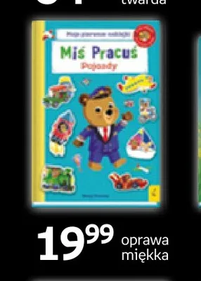 Książka Miś Pracuś. Pojazdy promocja w Empik