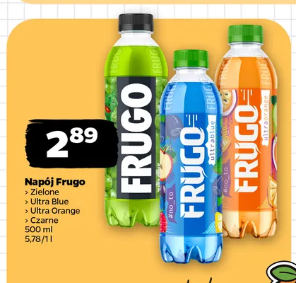 Napój Frugo Czarne promocja w Netto