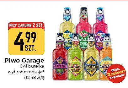 Piwo Garage Melon & Lime promocja w Społem Częstochowa