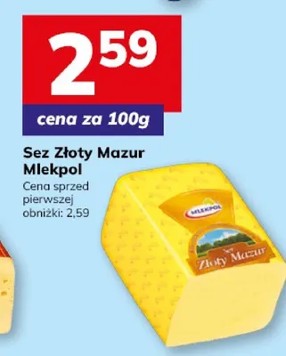 Ser Złoty Mazur promocja w Hitpol