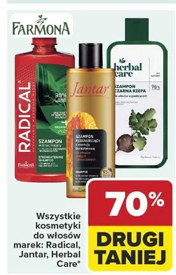 Kosmetyki do włosów Radical promocja w Carrefour Market