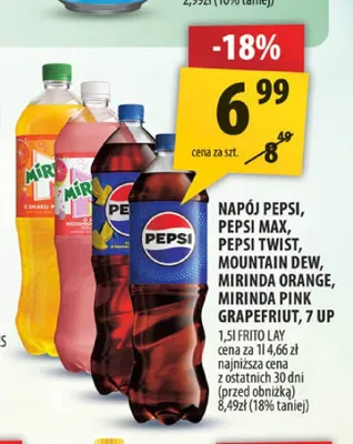 Napój Mirinda Orange promocja w Arhelan