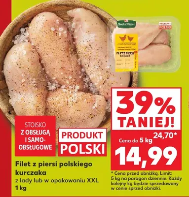 Filet z piersi polskiego kurczaka promocja w Kaufland