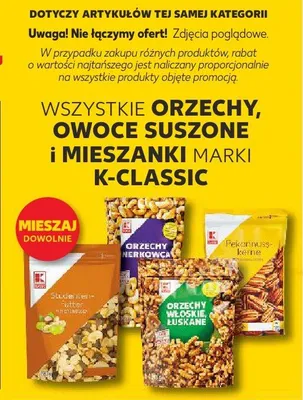 Orzechy  wszystkie rodzaje promocja w Kaufland