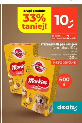 Przysmaki dla psa Pedigree Markies Original promocja w Dealz