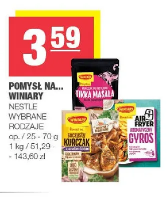Pomysł na... Tikka Masala Winiary promocja w SPAR