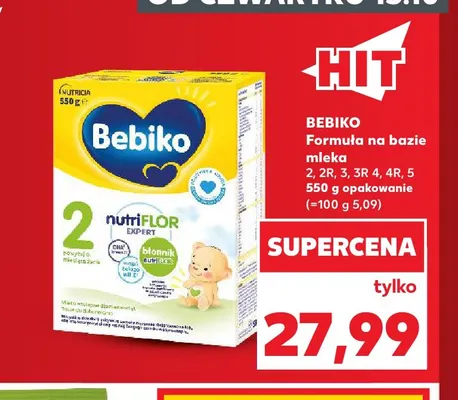Formuła na bazie mleka 3 Bebiko promocja w Kaufland