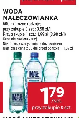 Woda Nałęczowianka promocja w Stokrotka