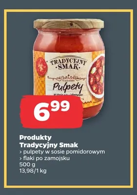 Pulpety w sosie pomidorowym Tradycyjny Smak promocja w Netto