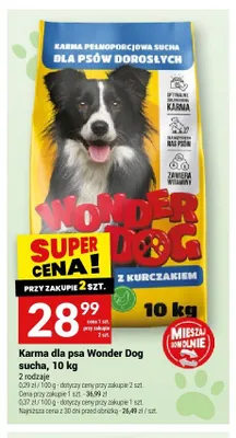 Karma dla psa Wonder Dog sucha promocja w Twój Market