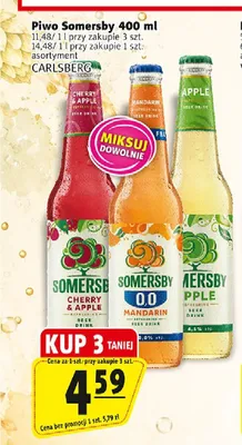 Piwo bezalkoholowe Somersby Mandarin promocja w Prim Market