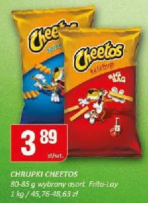 Chrupki cheetos promocja w Chorten