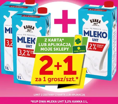 Mleko UHT 3,2% promocja w ABC