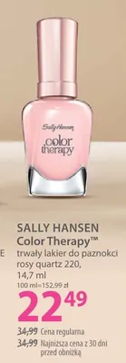 Trwały lakier do paznokci rosy quartz 220 Color Therapy promocja w Hebe