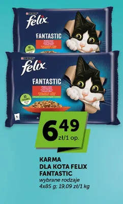 Karma dla kota Felix Fantastic promocja w Euro Sklep