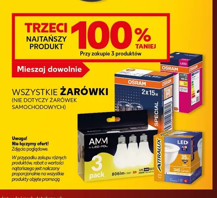 Żarówki promocja w Kaufland