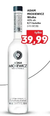 Wódka 0,7 l promocja w Kaufland