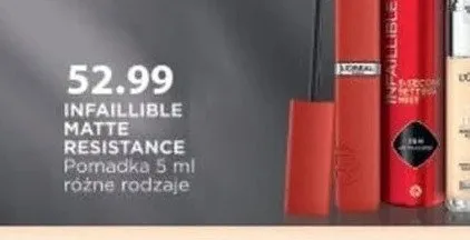 Pomadka do ust L'Oreal Paris Infaillible Matte Resistance promocja w Drogerie Laboo