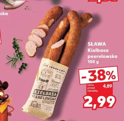 Kiełbasa peerelowska Sława promocja w Kaufland