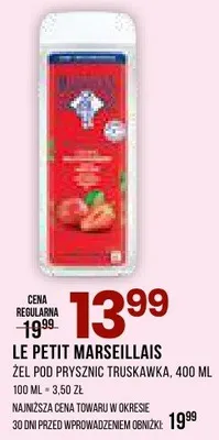 Żel pod prysznic truskawka promocja w Drogerie Natura