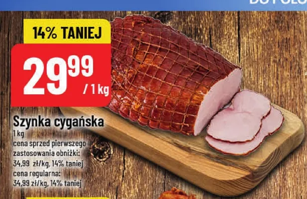 Szynka cygańska promocja w POLOmarket