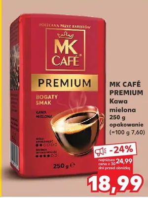 Kawa mielona Premium promocja w Kaufland