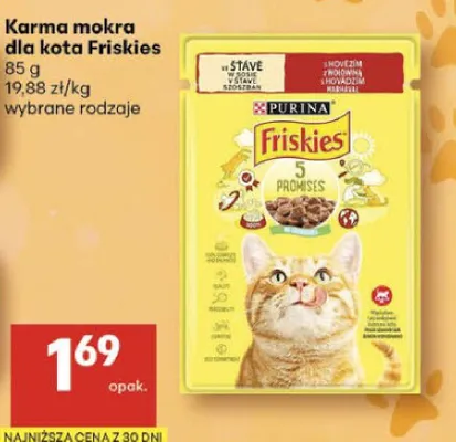 Karma mokra dla kota wybrane rodzaje promocja w Delikatesy Centrum