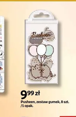 Zestaw gumek Pusheen 8-pak promocja w Empik