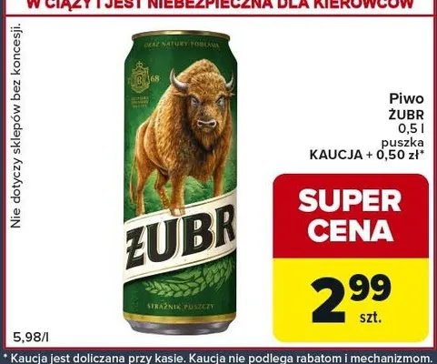 Piwo puszka promocja w Globi