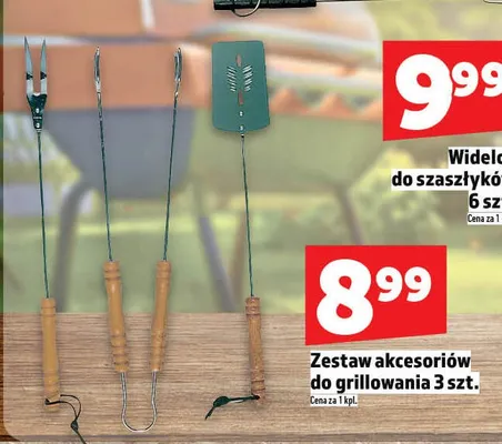 Zestaw akcesoriów do grillowania 3-pak promocja w TOPAZ