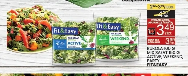 Rukola Fit & Easy promocja w Wafelek