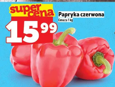 Papryka czerwona promocja w TOPAZ