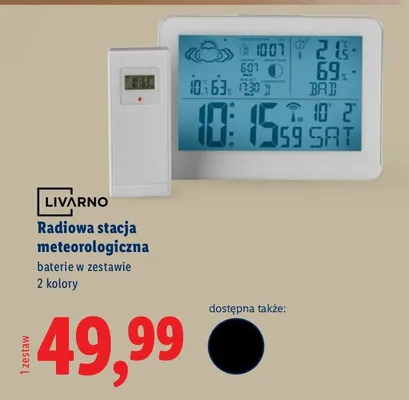 Radiowa stacja meteorologiczna promocja w Lidl