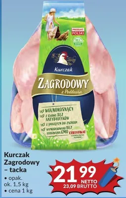 Kurczak Zagrodowy z Podlasia – tacka promocja w Makro