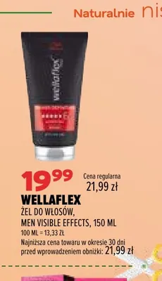 Żel do włosów Men Visible Effects Wellaflex promocja w Drogerie Natura