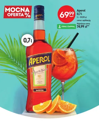 Aperitif Aperol promocja w Żabka