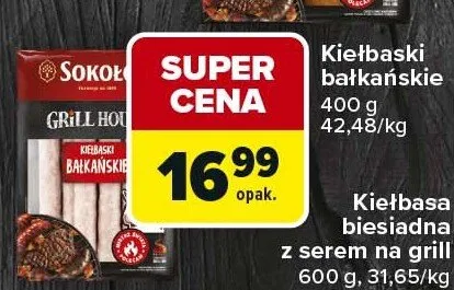 Kiełbaski bałkańskie promocja w Carrefour