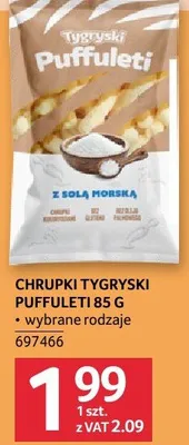 Chrupki Tygryski Puffuleti wybrane rodzaje 697466 promocja w Selgros