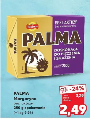 Margaryna bez laktozy promocja w Kaufland