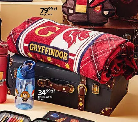 Kocyk Harry Potter Gryffindor promocja w Empik