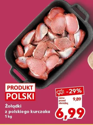 Żołądki z polskiego kurczaka promocja w Kaufland