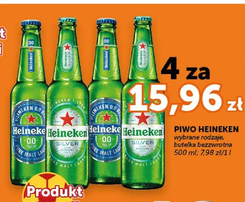 Piwo bezalkoholowe Heineken 0,0 promocja w ABC