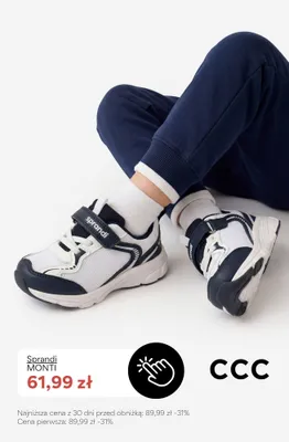 Buty dziecięce Sprandi Monti promocja w CCC