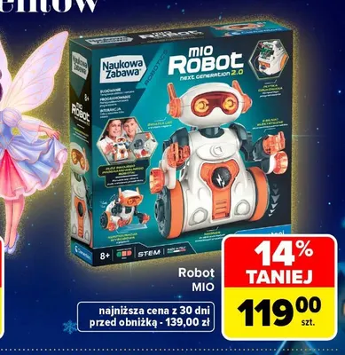 Robot Mio Clementoni promocja w Carrefour Market