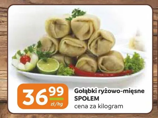 Gołąbki ryżowo-mięsne Społem promocja w Społem Częstochowa