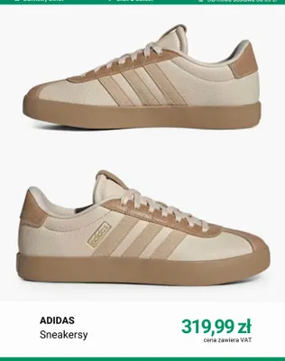 Sneakersy Adidas promocja w Deichmann
